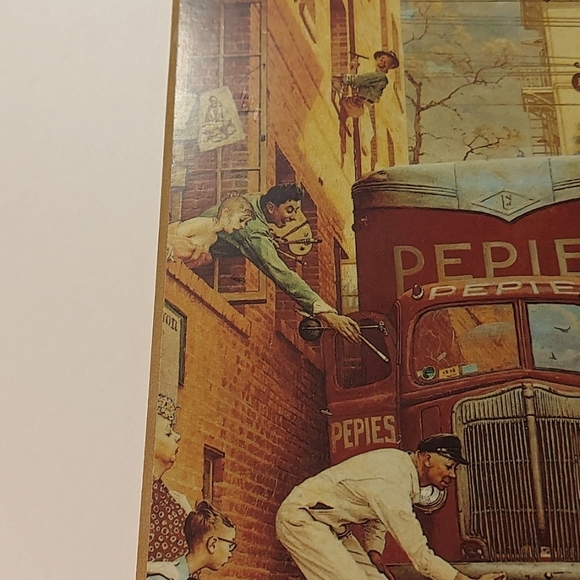 5 for $25- Retro Pepies Van in a City Street Picture. - Picture 4 of 7